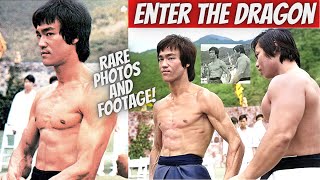 BRUCE LEE & BOLO, RARE Enter the Dragon Behind-The-Scenes photos and Footage!