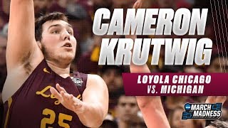 Loyola Chicago's Cameron Krutwig scores 17 points in the Final Four