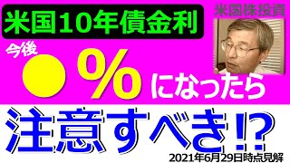 【じっちゃまの米国株】米国10年債利回り推移何％になったら注意すべき？【切り抜き】