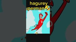 THE Hagurey superman funnyest flying 🤣#shorts #superman #ytshorts doodieman