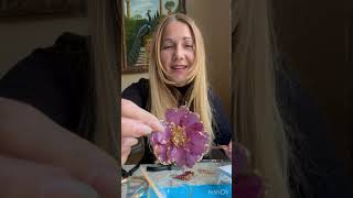 Resina epoxy tutorial cómo crear bellas piezas de joyería con flores naturales