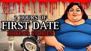 20 TRUE Haunting First Date Horror Stories MEGA COLLECTION 3 | (#scarystories) Ambient Fireplace