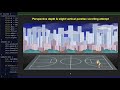 Perspective depth & slight vertical parallax scrolling attempt for HTML5 Canvas JavaScript
