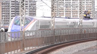 架線事故で緊急停止！終日運休となった大動脈の新幹線。東北・北陸・上越など6路線で被害。かがやき504号が遭遇、パンタグラフ破損などで立ち往生。2024.1.23  光panasd 3296