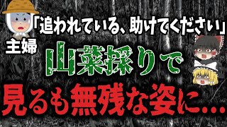 【ゆっくり解説】オワレている、たすけて下さい...山菜取りに行った主婦2人が、山中で殺される…「長岡京ワラビ採り殺人事件」