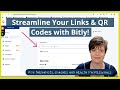 Streamline Your Links & QR Codes with Bitly