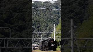 SL上越線 2023.8.13 D51 498「SLぐんまみなかみ」水上駅構内機回し