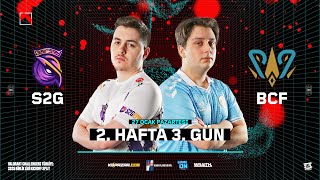 S2G Esports  🆚 BBL PCIFIC — 2. Hafta 3. Gün