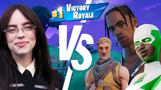 BİRİNCİLİK GELDİ Mİ? BILLIE EILISH vs EKİP ? - Fortnite Battle Royale Ranked