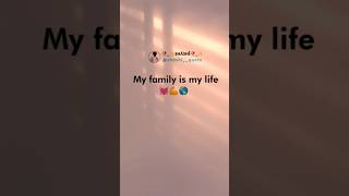 my family is my life 💓💪🌎/ family love status/ love status / love quotes/ #shorts #quotes #family