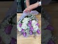 A slowed down tutorial, wrapped tulips x roses 🌷🌹