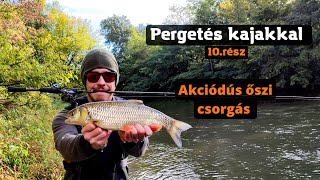 Pergetés kajakkal 10.rész - Akciódús őszi csorgás.