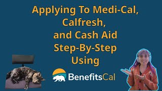 BenefitsCal Full Application Walkthrough 2025: Applying to Medi-Cal, CalFresh, and Cash Aid