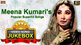Meena Kumari's Popular Superhit - Video Songs Jukebox - (HD)  Hindi Old Bollywood Songs.