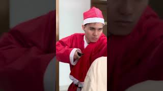 * blackmailer disguised as santa claus  [Nam Phương] #namphuong #shorts #funny #comedy #action