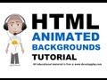 Animated Backgrounds CSS Layer Position Tutorial JavaScript HTML