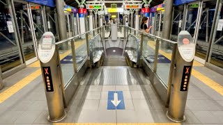 【東芝】ゆりかもめ 日の出駅のエスカレーター TOSHIBA Escalator,Hinode Sta.