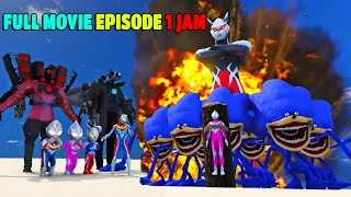 FULL MOVIE 1 JAM ULTRAMAN CANTIK DICULIK MONSTER SHIN SONIC TAPE DAN ULTRAMAN ZERO HITAM JAHAT!