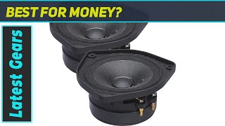 PowerBass OE-400 4'' Midrange Speaker: Unleash Your Car Audio Power!