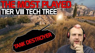 The most played Tier VIII Tech Tree Tank Destroyer! | World of Tanks