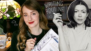 I tried Joan Didion’s writing routine ✨ note taking, slow sentences + observation