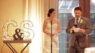 Intros, Welcome Speech, First Dance - Cory \u0026 Steve Wedding 7.2.16