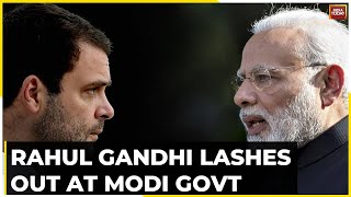 MP Suspension News: Rahul Gandhi Lashes Out At Modi Govt On Lok Sabha Security Breach