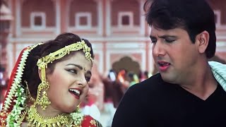 Chanda Sitare Bindiya Tumhari (( Jhankar))💔4k, HD |  Naseeb (1998) Alka Yagnik, Udit Narayan Govinda