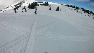 Brent's 1st ride with Cascade Snowbike Rentals