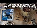 2017 Ram 1500 Rear Brake Pad and Rotor Replacement with Detroit Axle Rear Brake Kit