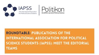 IAPSS at IPSA World Congress: Get to Know the Publications of IAPSS!