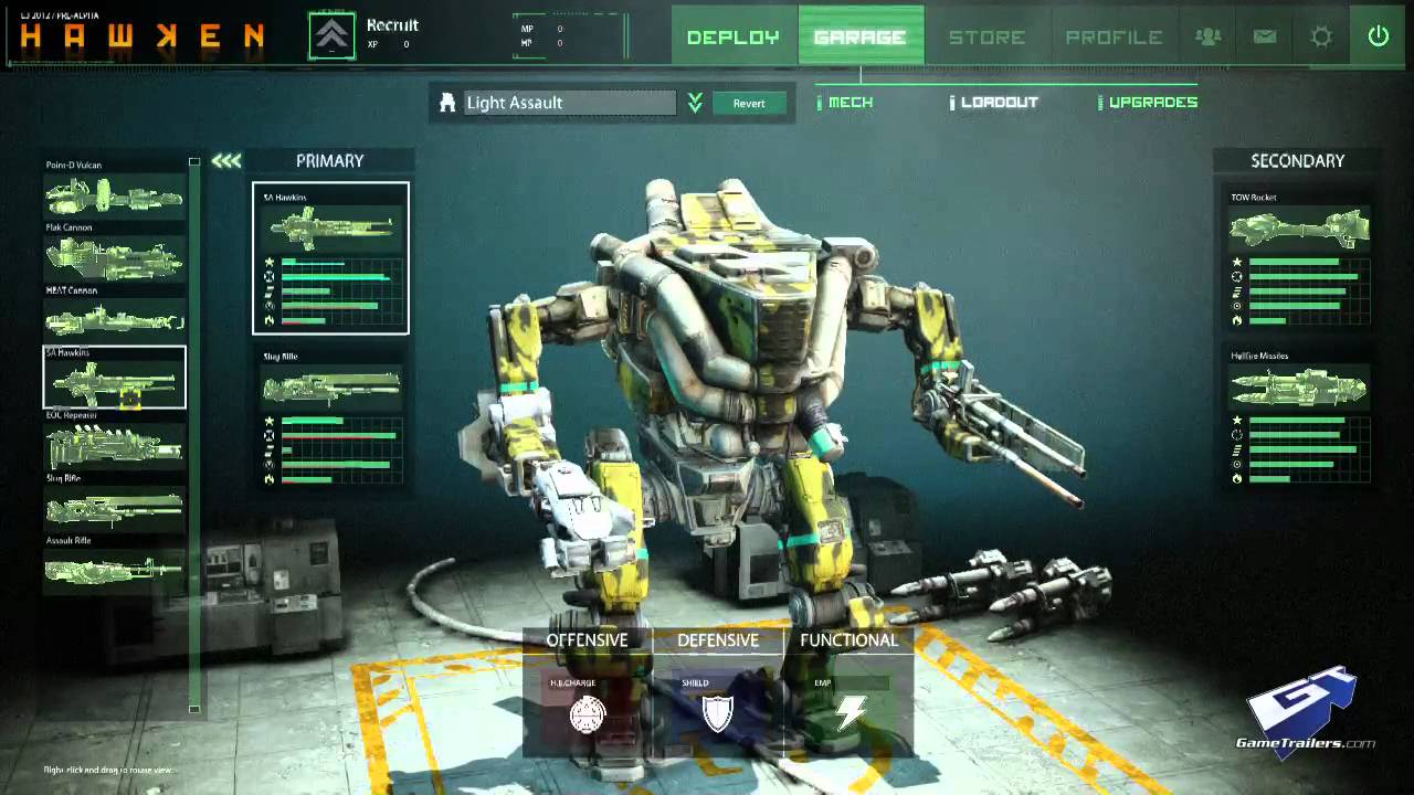 Hawken Customization Walkthrough Youtube