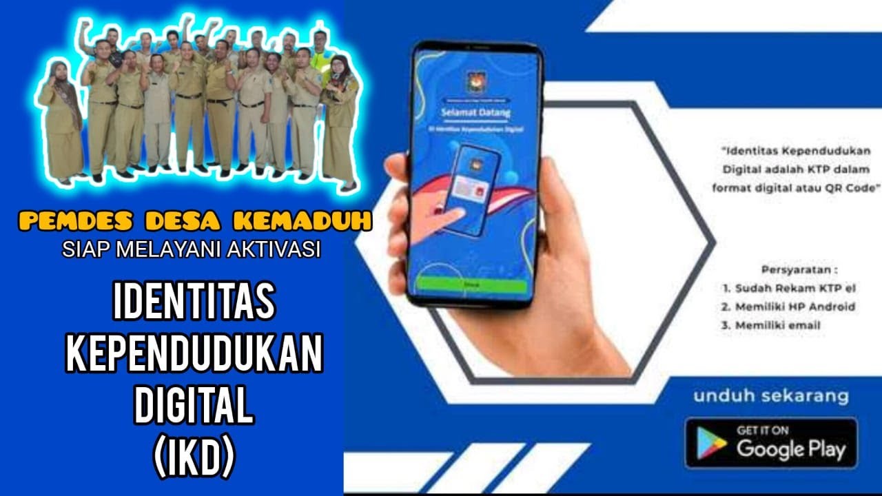 Yuuuk Aktivasi IKD "IDENTITAS KEPENDUDUKAN DIGITAL" - YouTube