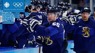 Sakari Manninen lifts Finland to men's Olympic hockey gold-medal game with win over Slovakia