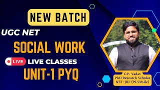 Unit-1 || Unit Wise PYQ Discussion || Live Classes || UGC NET Social Work