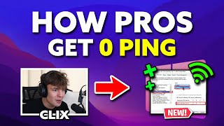 How PROS Get 0 Ping In Fortnite Chapter 4 SEASON 4! (UPDATED)