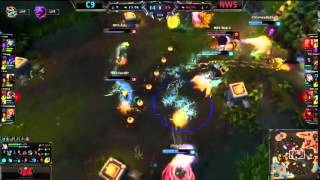 Cloud 9 vs Najin White Shield- Decesive Team Fight