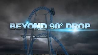 GALEFORCE  roller coaster - Beyond 90° Drop - Launching in 2016