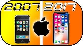 EVOLUTION of iPHONE (2007-2017) History of iPhone ads.