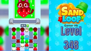 Sand loop level 348 Walkthrough Solution