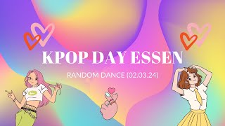 K-POP RANDOM DANCE (ESSEN, NRW) - KPOPDAYESSEN -  02.03.24