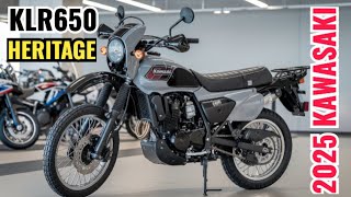 2025 Kawasaki KLR650 Heritage Edition: The Ultimate Adventure Companion🔥‼️