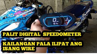 DIGITAL SPEEDOMETER INSTALLED TO SMASH 115 / plug and play nga ba?