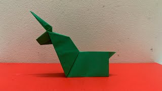 Origami Unicorn Easy | How To Fold Unicorn | Origami Tutorial