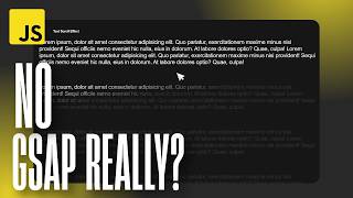 Build a Scroll Text Animation in 7 Minutes (No GSAP Required)