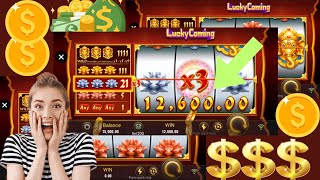 Lucky Coming game jili slots 😱😱 how to play lucky coming game lucky slots win 16000