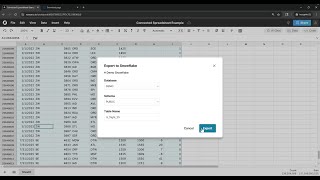How to export spreadsheet data to your data warehouse