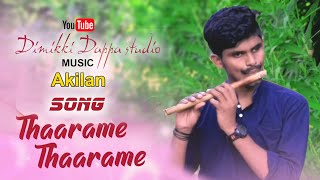 Kadaaram kondaan Thaarame thaarame song #Flute cover KKP #Akilan