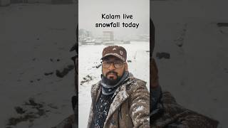 Kalam live weather update | Mahodand lake live snowfall today #malamjabbasnowfall #kalamsnowfall