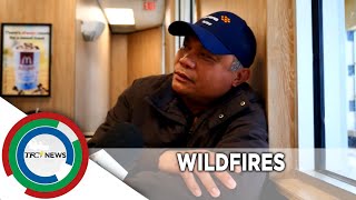 Fil-Canadian details experience on being told to evacuate due to wildfires in Edson | TFC News